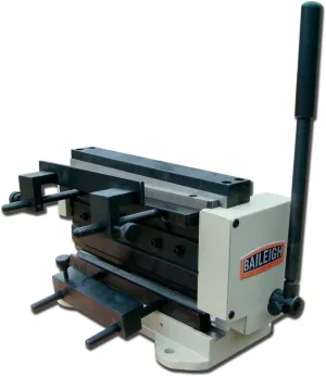 Baileigh 8-Inch Manual Shear Brake Machine, 20-Gauge Mild Steel (SB-8)