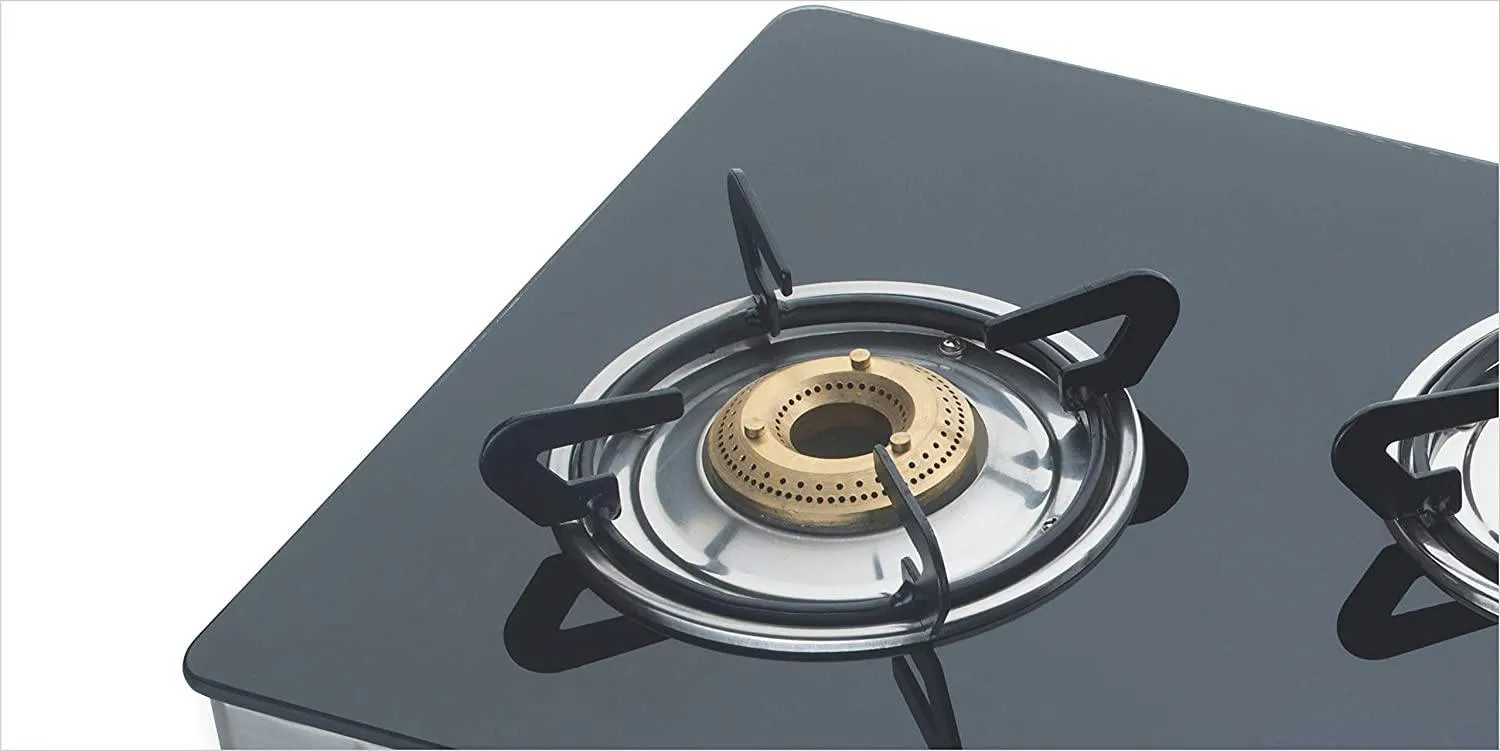 Bajaj CGX3, 3-Burner Stainless Steel Glass gas stove