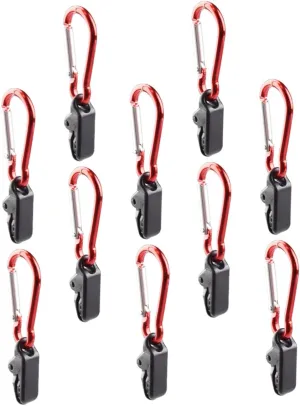 Balacoo Tent Clips 30 Pcs Camping Tent Buckle Plastic Windproof Carabiner Tarp Clips, 0100YRBX32S5JH6OI