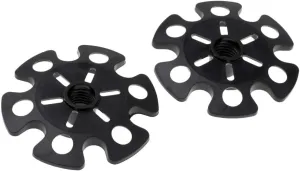 barenx 2pcs Climbing Trekking Pole Tips Snowflake Guard Replacement