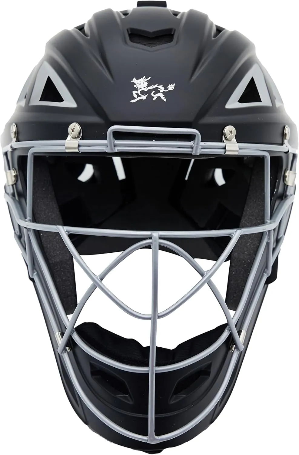 Baseball Catchers Helmet Matte (Black,GR)