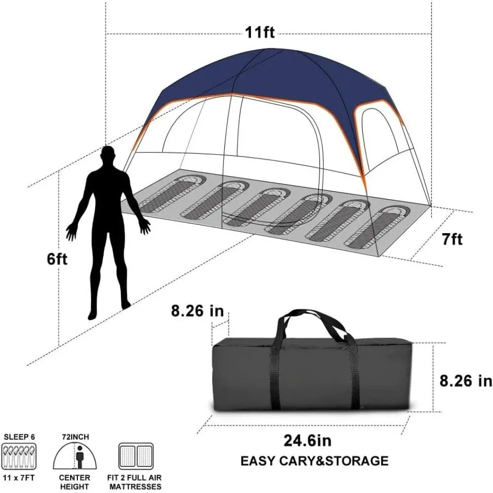 Beach Tent Waterproof Windproof