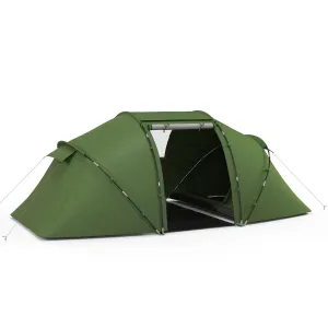 Bedroom, Shelter, Minimalistic Man Dark Tunnel W/ Green Closing soon Tent Hiking Two Protection Outsunny Camping 4-6 UV