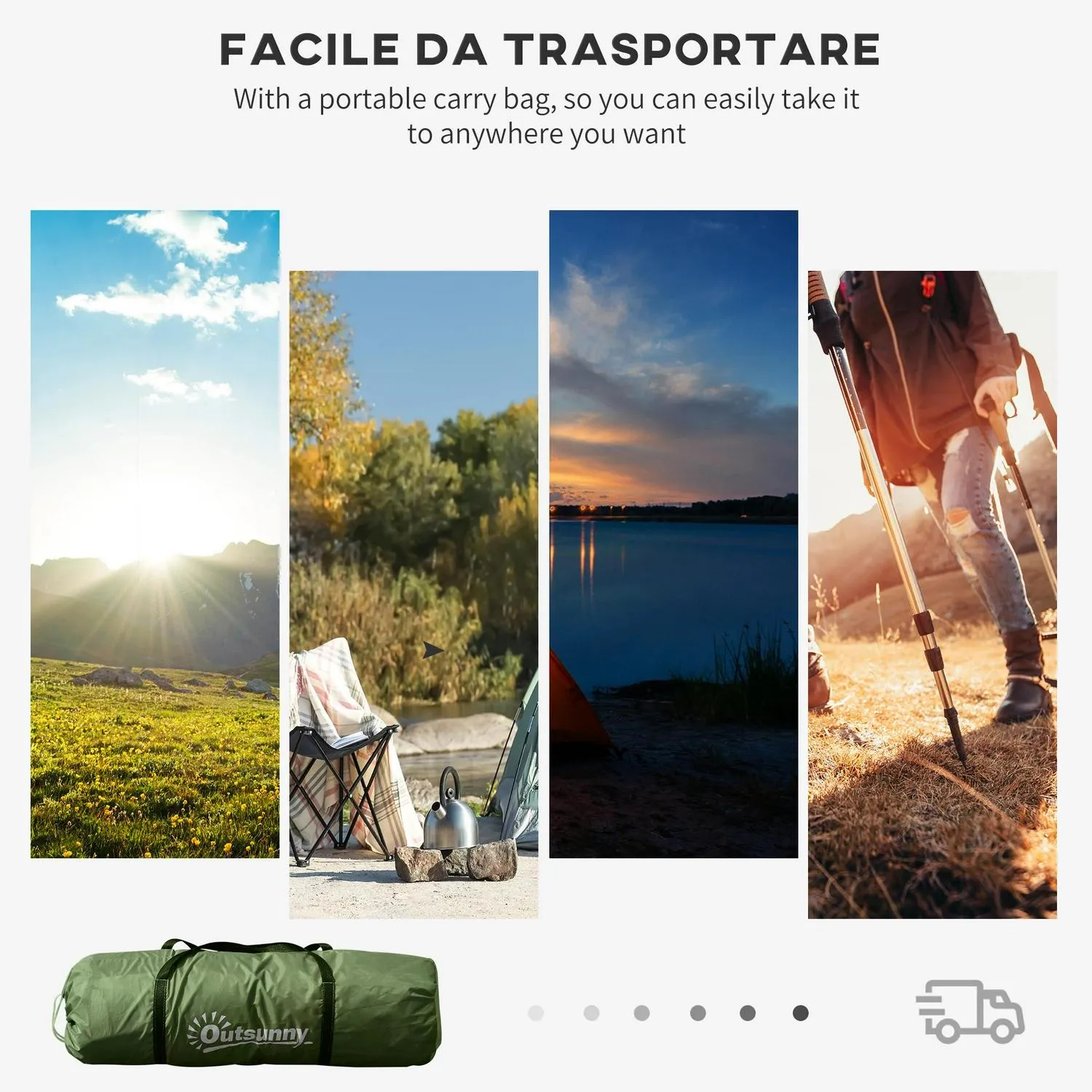 Bedroom, Shelter, Minimalistic Man Dark Tunnel W/ Green Closing soon Tent Hiking Two Protection Outsunny Camping 4-6 UV
