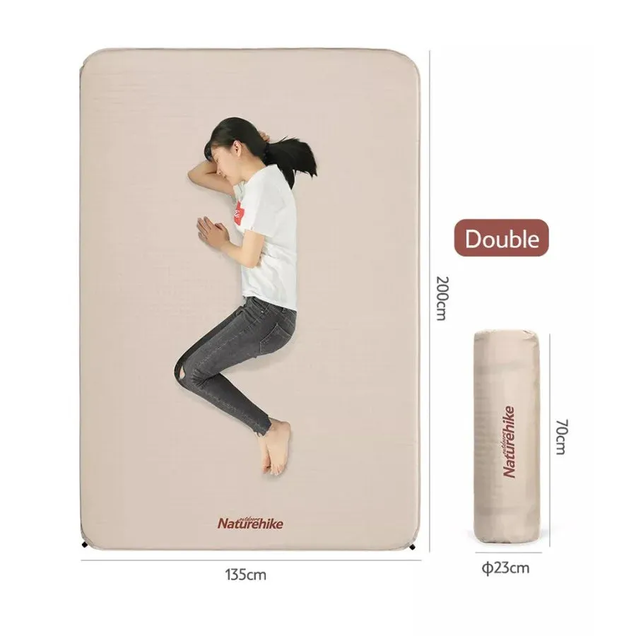 Beige Cutting-edge software 3Cm Double Affordable Self Sleeping Naturehike Inflatable Pad Square