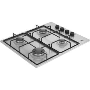 Beko 60cm Gas Built-In Cooktop HIGG64120SX