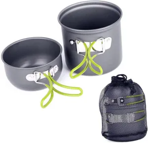 BESPORTBLE 1set Compact Pot for Outdoor Cooking Durable Camping Cookware Accessories Lightweight and Portable for Hiking Backpacking and Travel