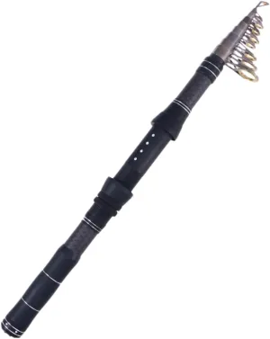 BESPORTBLE 3.0 Meters Ultra-Short Carbon Fiber Compact Fishing Pole Telescopic Lightweight Portable Ocean Rod for Anglers
