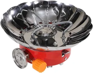 BESPORTBLE Mini Propane Camping Stove Foldable Camp Stove Windproof Flame for Hiking