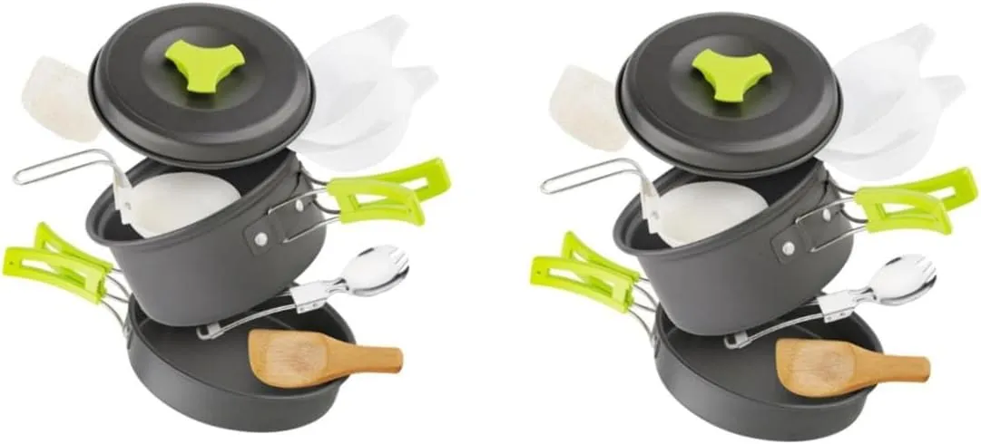BESPORTBLE Outdoor Camping Pot Camping Pan Camping Cookware Camp Cookware Camping Gadgets Camping Utensils