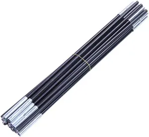 BESPORTBLE Replacement Tent Poles Kit 2 Pack Fiberglass Tent Poles 7 Sections/pcs
