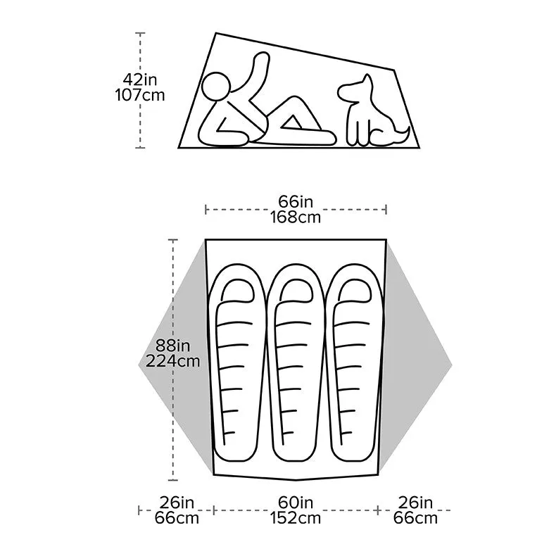 Big Agnes Tiger Wall Bikepack Tent