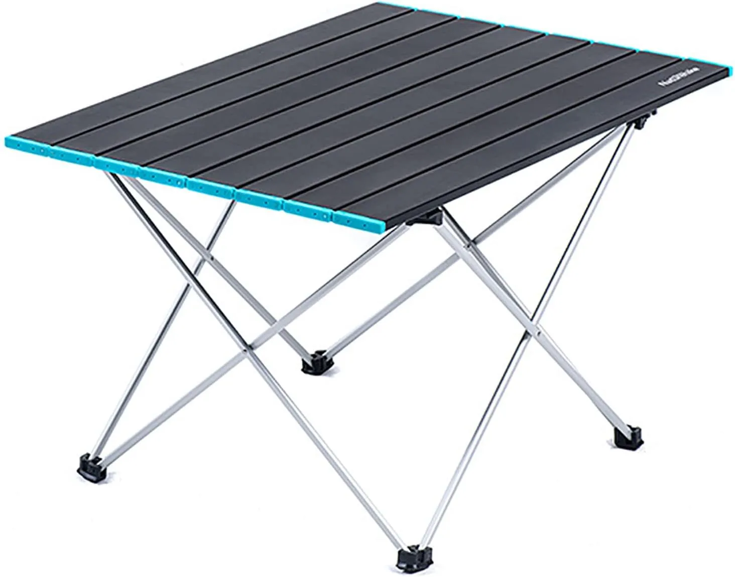 BK&MF Aluminum Outdoor Folding Camping Table,Portable Ultralight Picnic Camping Table Compact Small Travel Table with Carry Bag for Camp, Cooking Hiking,C,68x46x41cm(27x18x16inch)