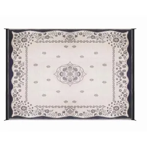 Blue Oriental Awning Leisure Mat 9' X 12'