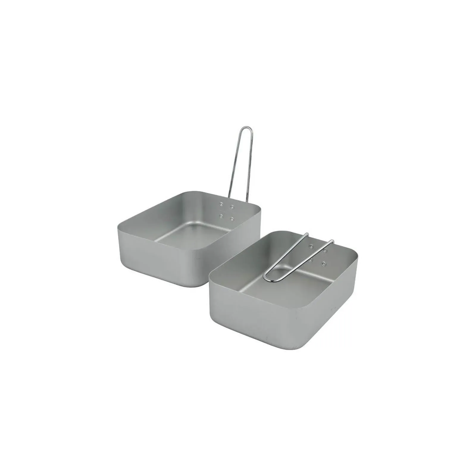 Bo-Camp Cookware Set Gamelle 2 Pieces Aluminium