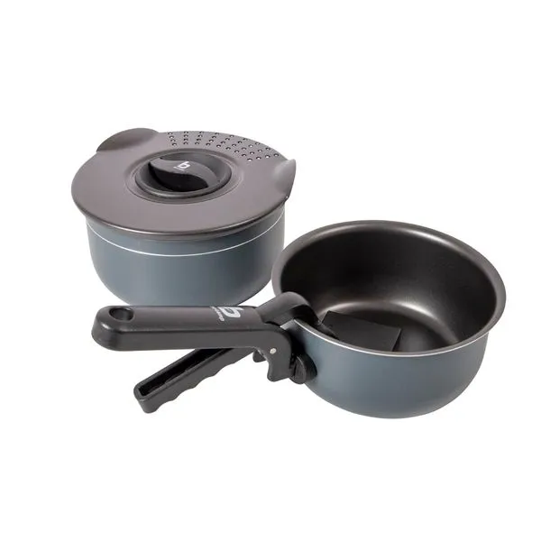Bo-Camp Cookware Set Trekking 5 Pieces Aluminium