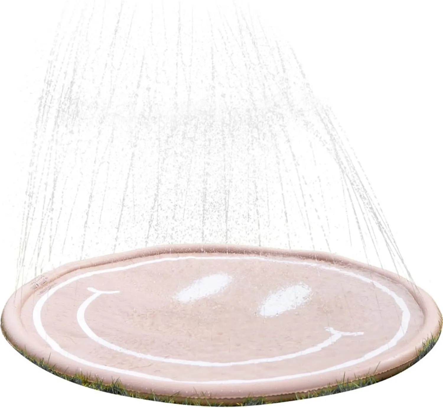 Bouncee Splash Pad Sprinkler for Kids - 68" Outside Mini Pool for Baby and Toddler - Splash Pad for Toddlers - Splash Pad for Kids Ages 4-8 - Inflatable Outdoor Toys for Toddlers - Water Toys