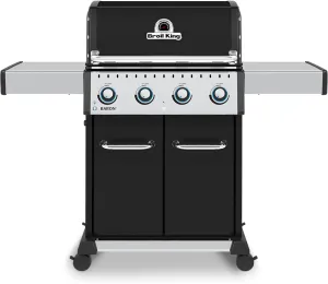 Broil King 875217 Baron 420 Pro, Natural Gas (NG), Stainless Steel, Black