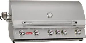 Bull Brahma 5-burner Stainless Steel Built-in Propane Gas Grill