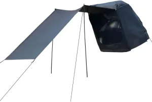 Camper Shade Awning Canopy with Complete Kits for Daihatsu Atrai/Ayla/Boon/Cast/Copen/Hijet/Rocky/Terios, Waterproof UV Protection, Easy Set Up, Ultra-Durable Camping Tent,2 Style 2-A Black