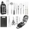 Camping Cooking Utensils Set,Stainless Steel Grill Tools, Camping BBQ Cookware Gear