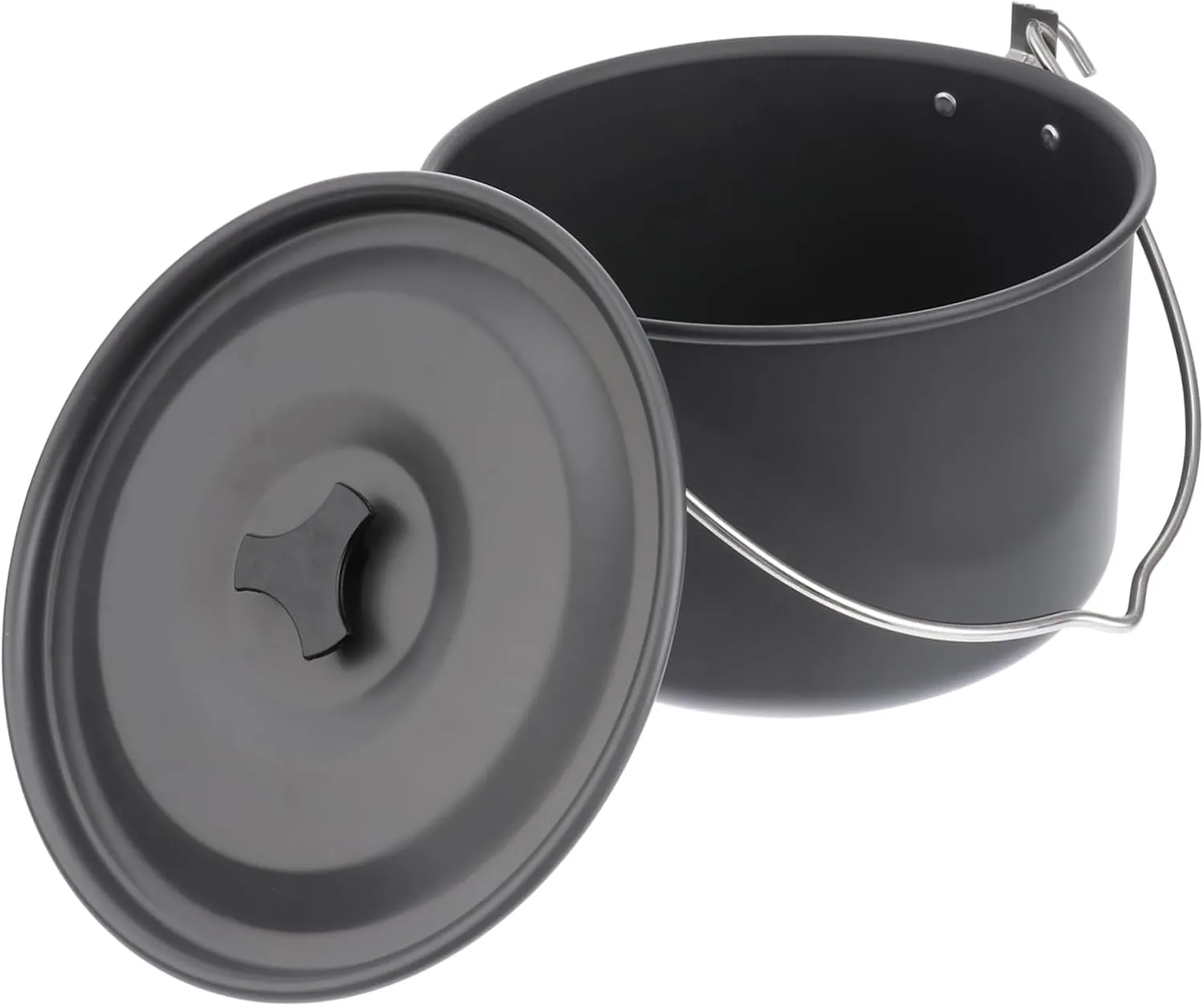Camping Cookware 4l Aluminum Pot Non-Stick Lightweight Cooking Set for Cookware Hiking