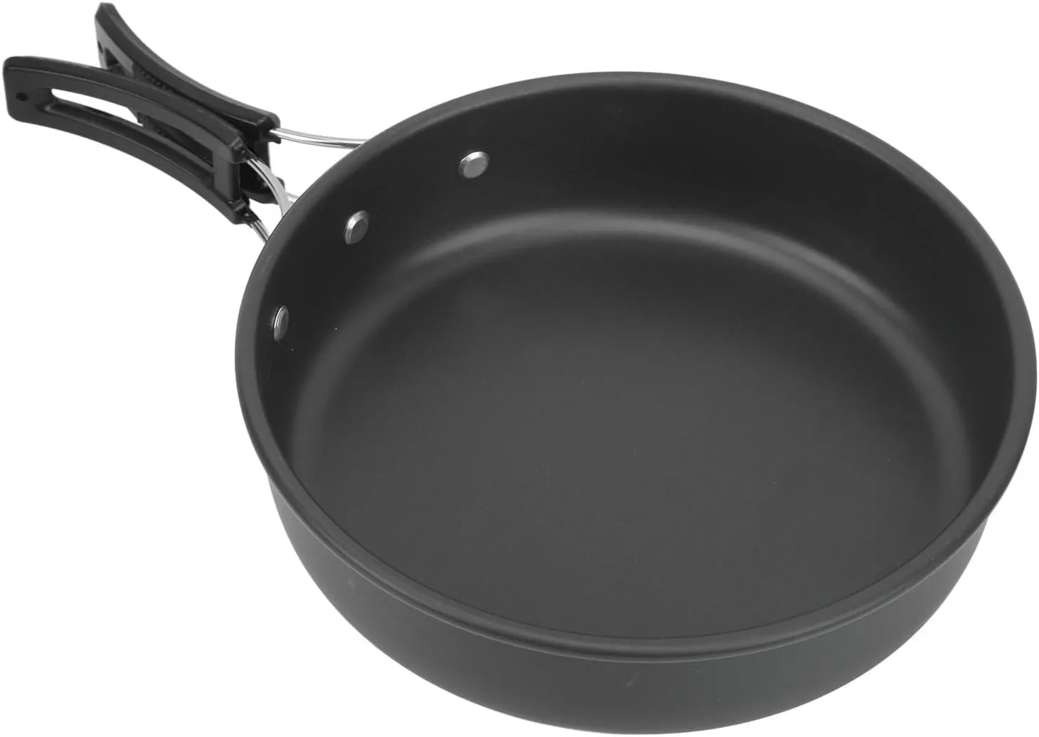 Camping Cookware Mess Kit Camping Set Pot Teapot Color Plate Set Portable Kettle Cooking Utensils for Backpacking Pot Pan Teapot Folding Fork Knife Spoon Kit