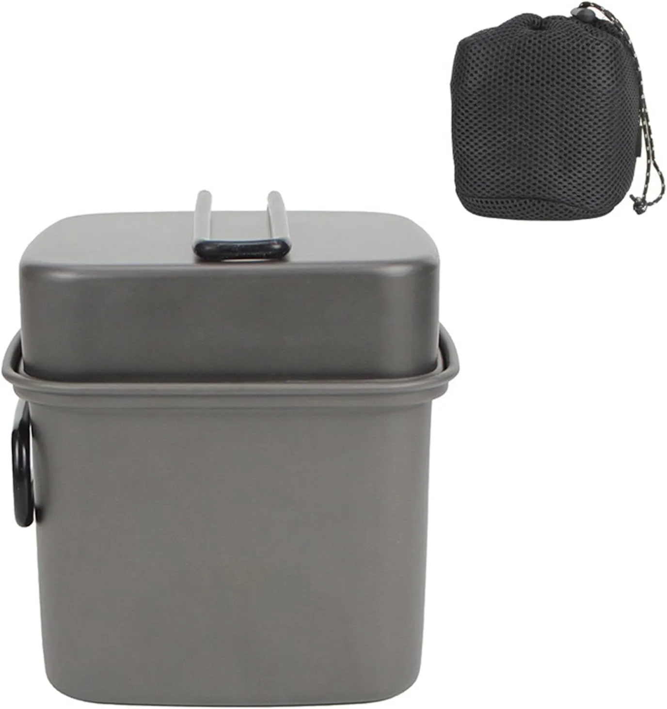 Camping Cookware - Outdoor Cooking Camping Pots Cookware Aluminum | Lightweight Multifunctional Camp Cooking Utensils Set for Hiking Cycling