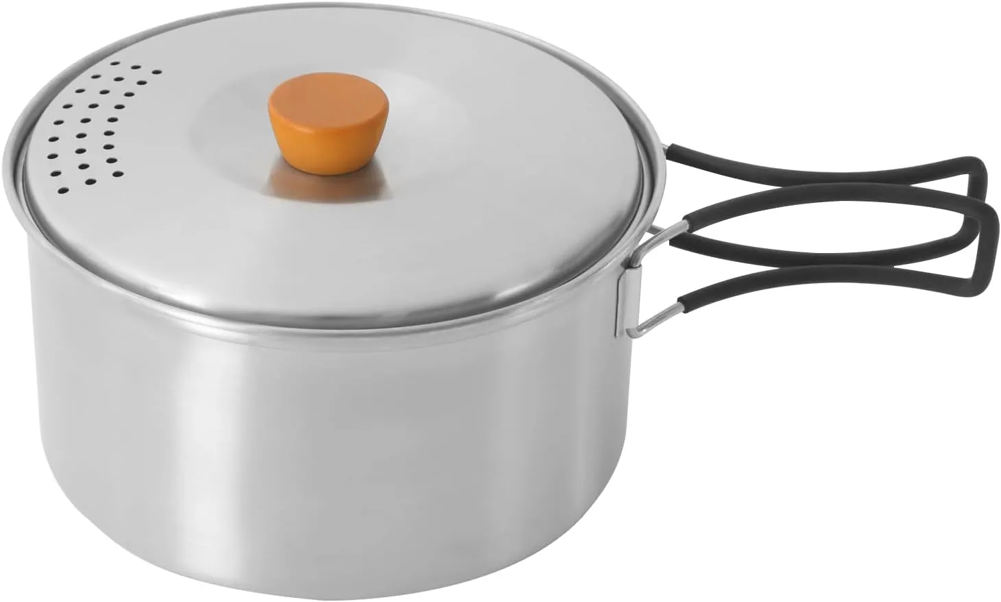 Camping Cookware Set, Camping Cooking Set, 304 Stainless Steel Camping Pots and Pans, with 1* Storage Bag, for Outdoor Activities