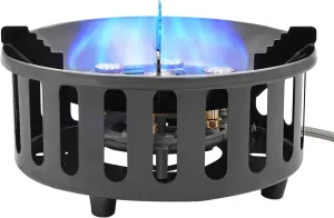 Camping Gas Cooking Burner, 21000W Portable Camping Stove, Free Standing Gas Stove Burner, for Outdoor Backpacking Picnic Hiking