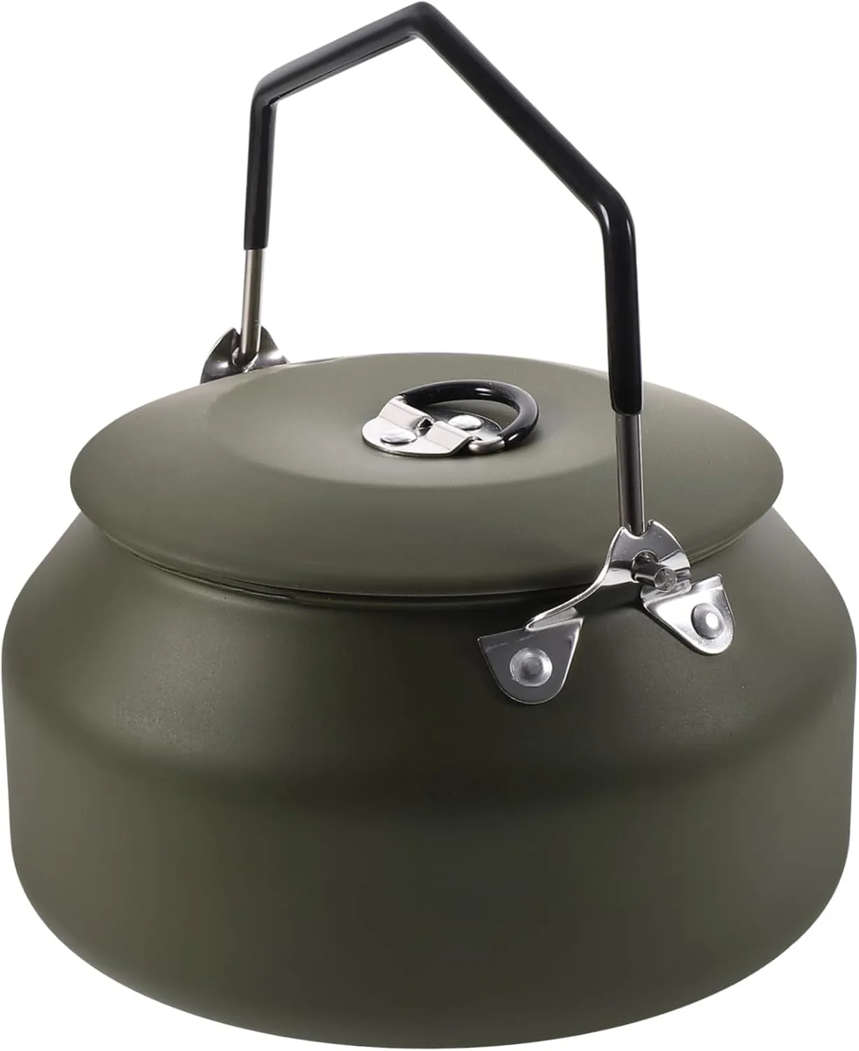 Camping Kettle Wear-resistant Teapot for Stove Top Lightweight Compact Water Pot Convenient Hot Water Kettle for Outdoor Use Design Comfortable Handle