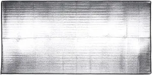 Camping Mat Foam Foil Blanket Foam Pad Insulating Foil EVA Mat Sleeping Tent Pad Thermal Aluminum Camping mat for Reflecting Heat