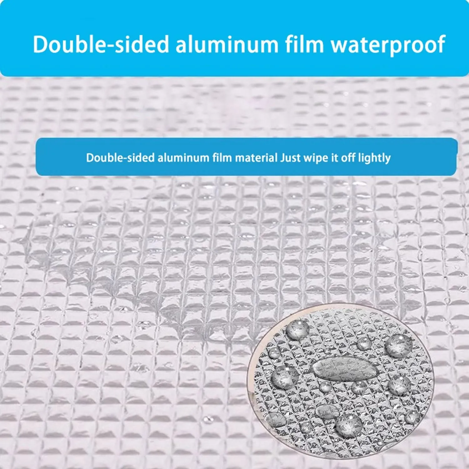 Camping Mat Foam Foil Blanket for Camping Foam Pad Insulating Foil Mat Sleeping Tent Pad Thermal Mattress Mat Pad Waterproof Double-Sided Moisture-Proof Foldable Tent Reflecting Heat, 7mm Thick