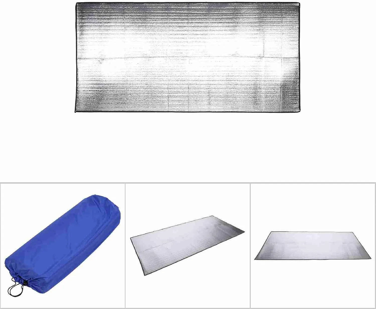 Camping Mat Foam Foil Cushion Foldable Outdoor Sleeping Mattress Insulated Footprint Pad for Camping Foam Pad Insulating Foil Mat