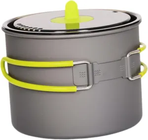Camping Pot Cooking Equipment Camping Cookware for Trekking Survival Travel