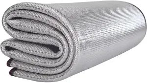 Camping Sleeping Mat - Aluminum Foil Waterproof Thermal Insulated Foam Pad, Foldable Double-Sided Ground Mat with Storage Bag, Ultralight Tent Floor Mat