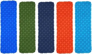 Camping Sleeping Pad Inflatable Air Mattresses Outdoor Mat Furniture Bed Ultralight Cushion Pillow Hiking Beautiful Scenery