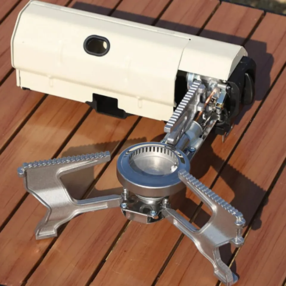 Camping Stove, Portable Foldable Cassette Gas Stove, Gas Burner