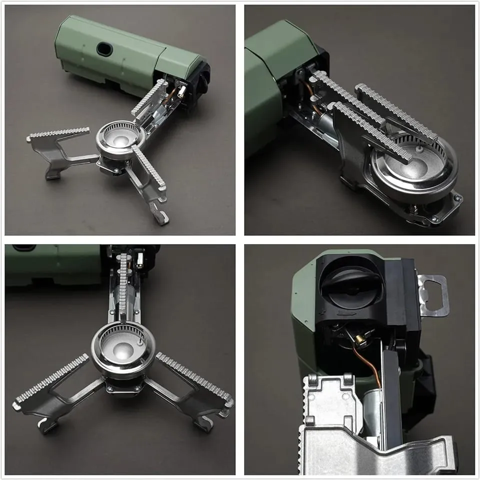 Camping Stove, Portable Foldable Cassette Gas Stove, Gas Burner