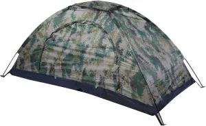 Camping Tent, Windproof Single Person Leisure Sleeping Tent for Outdoor Camping Hiking Backpacking Fishing Climbing (Camouflage)