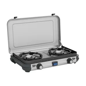 Campingaz Camping Kitchen 2 Maxi Double Burner Portable Camping Gas Stove