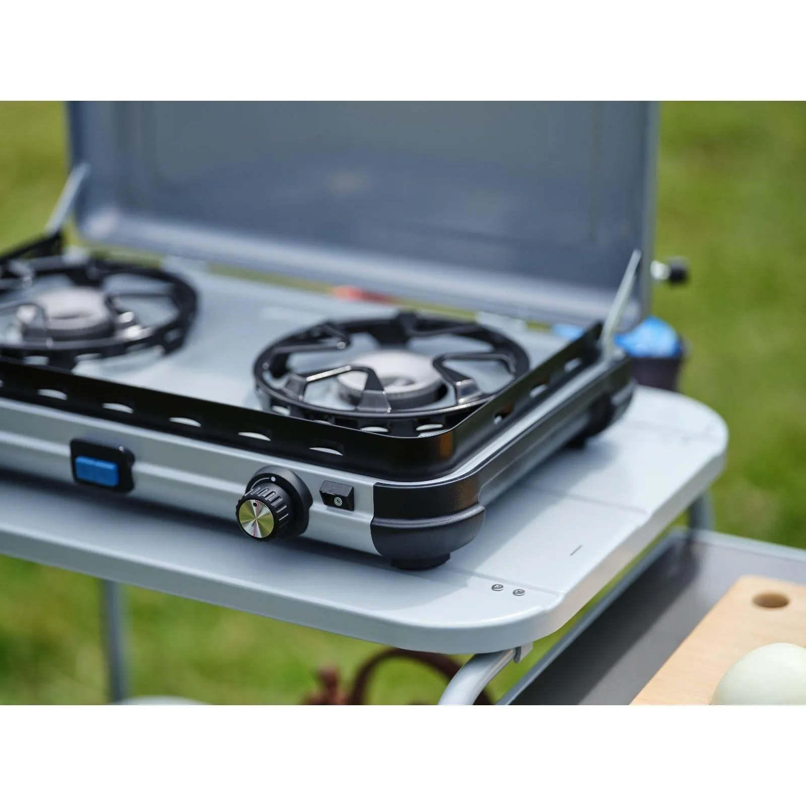 Campingaz Camping Kitchen 2 Maxi Double Burner Portable Camping Gas Stove