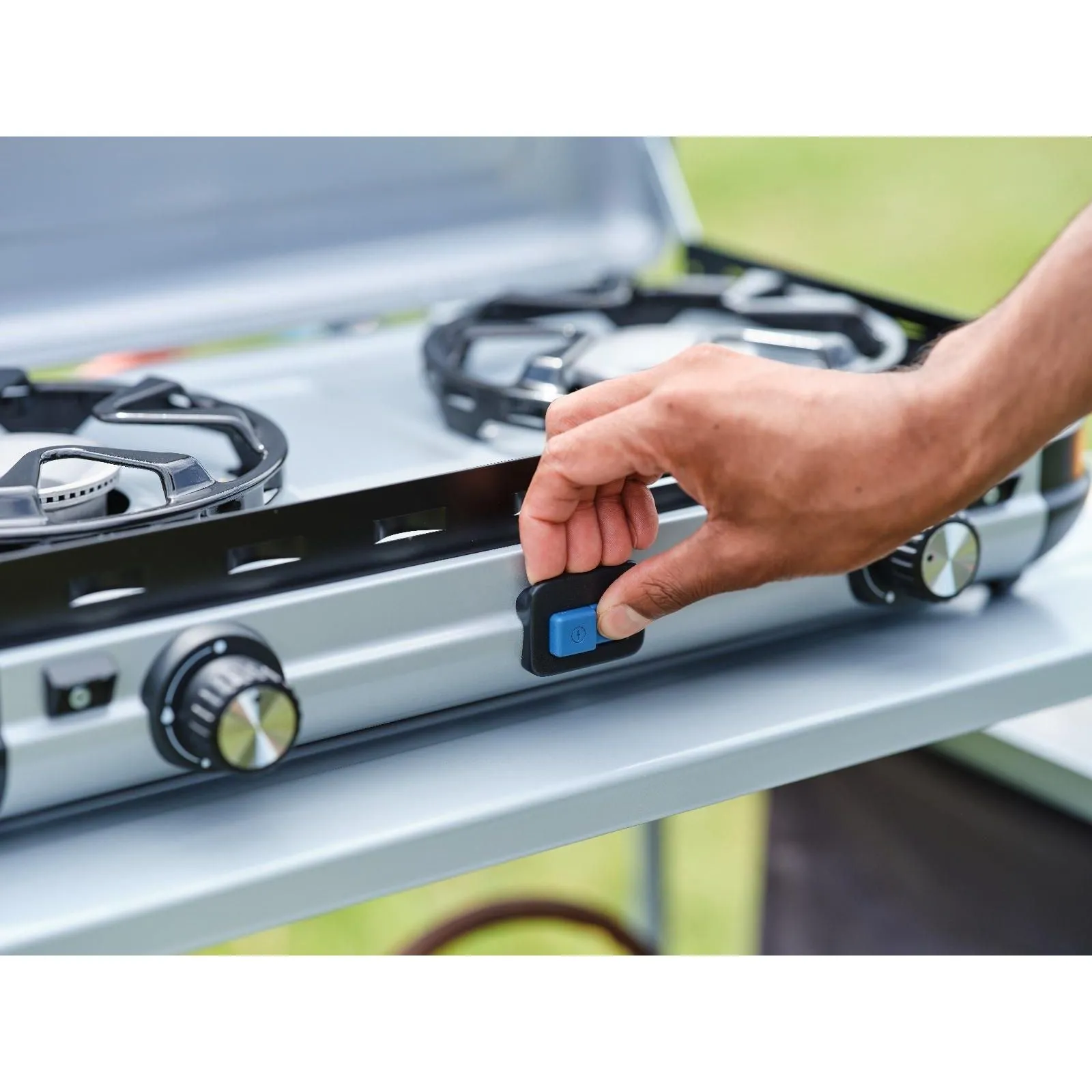 Campingaz Camping Kitchen 2 Maxi Double Burner Portable Camping Gas Stove