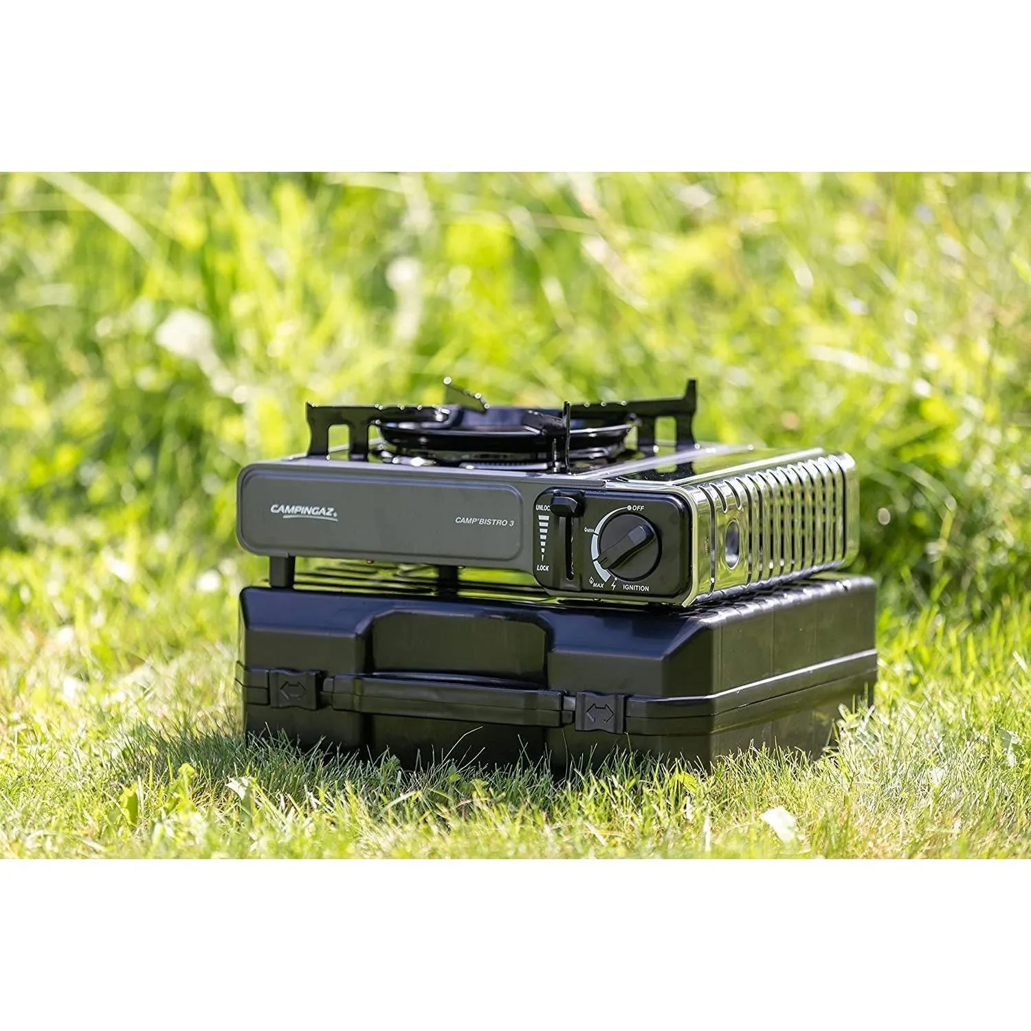 Campingaz Stove Camp Bistro 3 Camping Single Burner Hiking Outdoors Piezo