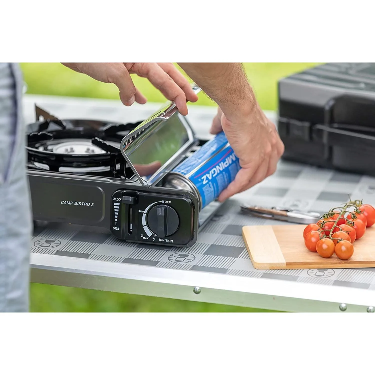 Campingaz Stove Camp Bistro 3 Camping Single Burner Hiking Outdoors Piezo