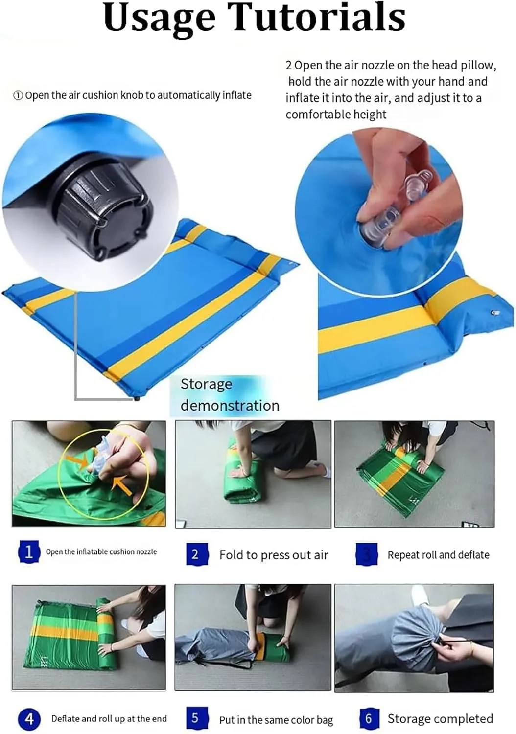 Car Air Mattress for BMW X5 X5M E53 E70 F15 G05 F95 25i 25d,Camping Folding Air Bed Cushion,Inflatable Thickened Car Air Bed,Portable Sleeping Pad for Camping,C