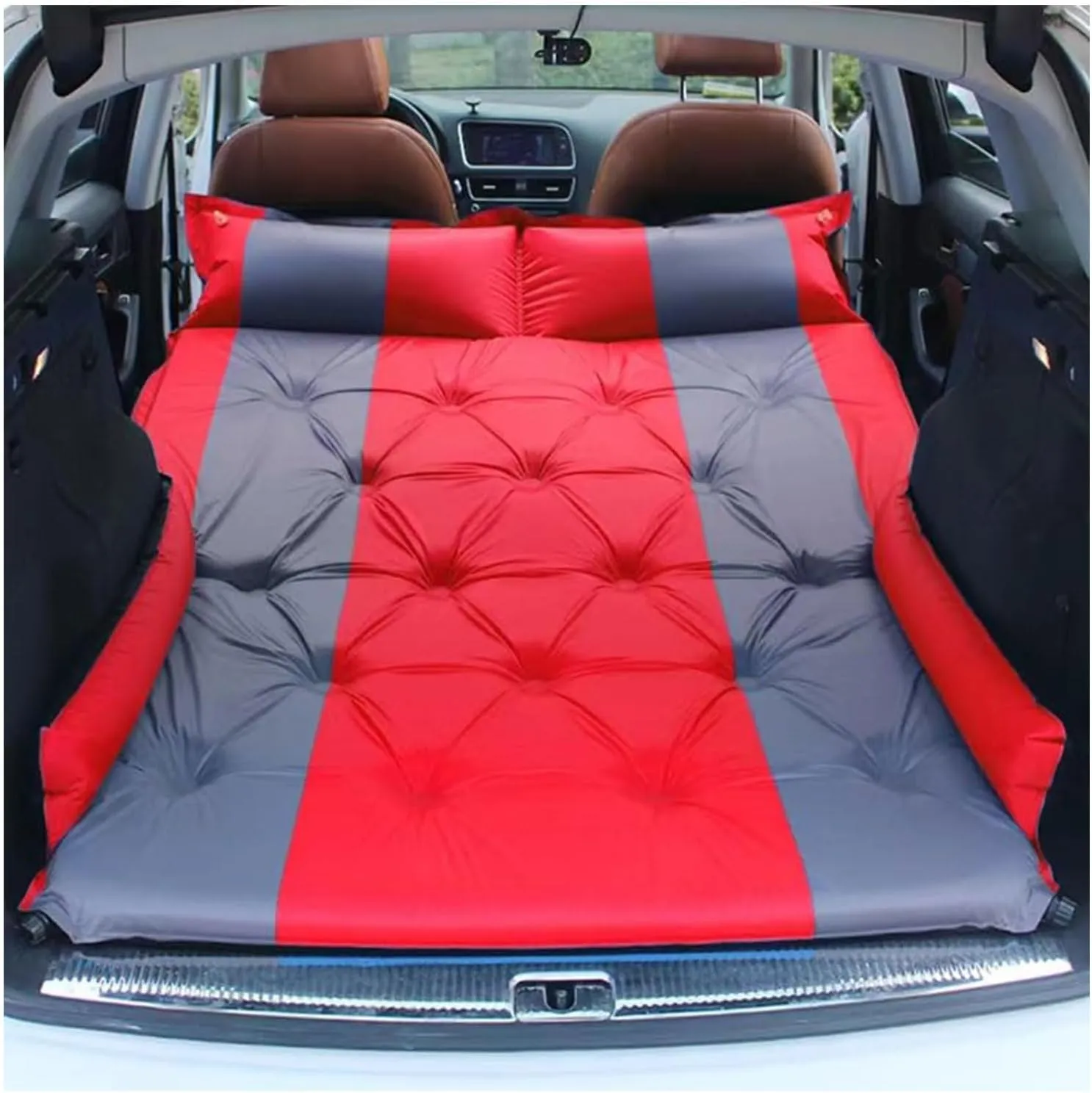 Car Air Mattress for BMW X5 X5M E53 E70 F15 G05 F95 25i 25d,Camping Folding Air Bed Cushion,Inflatable Thickened Car Air Bed,Portable Sleeping Pad for Camping,C