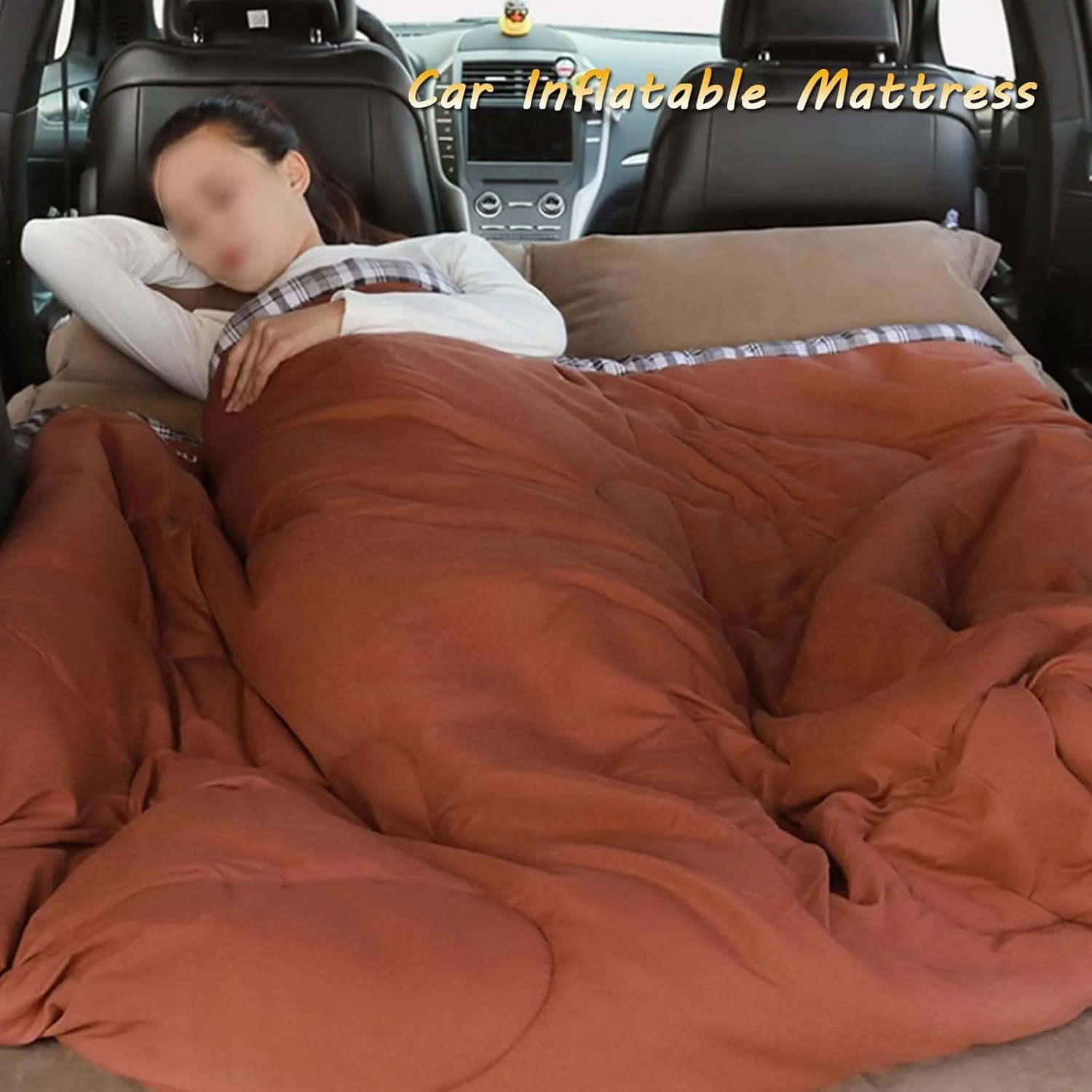 Car Air Mattress for Ford Explorer (222) 2006-2015,Camping Folding Air Bed Cushion,Inflatable Thickened Car Air Bed,Portable Sleeping Pad for Camping,C