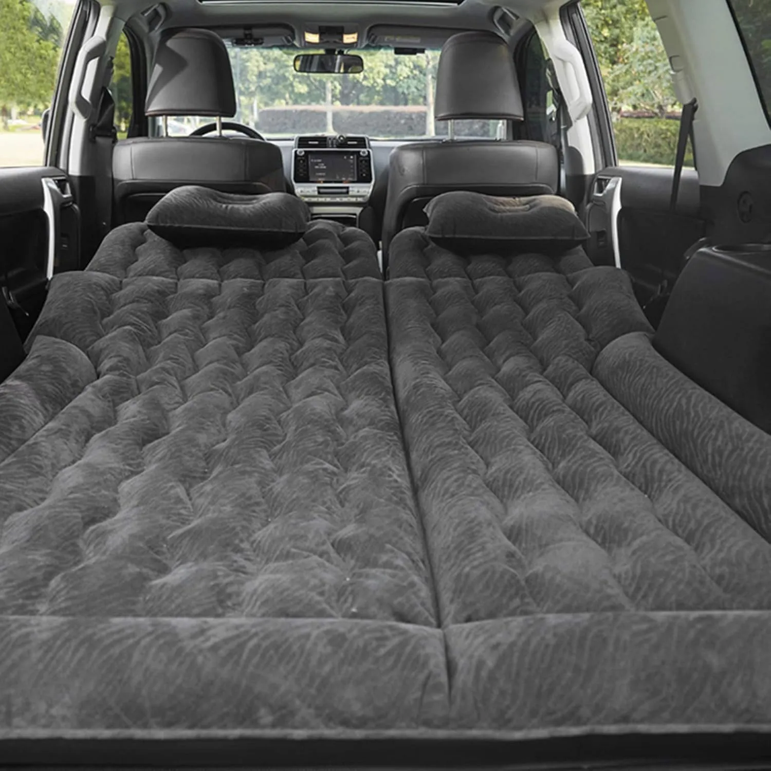 Car Air Mattress for Nissan Prairie (M12) 1998-2003 2004, Car Mattress Inflatable Bed Portable Foldable with Pillow Camping Travel Car Accessories,Black