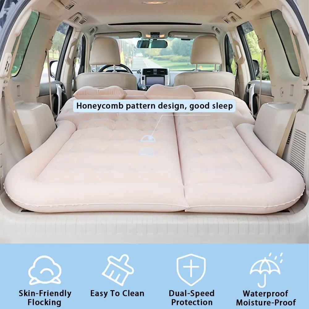 Car Inflatable Air Mattress for BMW X3 2006 2007 2008 2009 Portable Boot Air Mattress Cushion Outdoor Travel Camping Sleeping Gear Accessories,Black